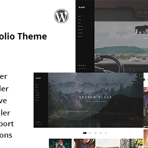 Black WordPress Theme